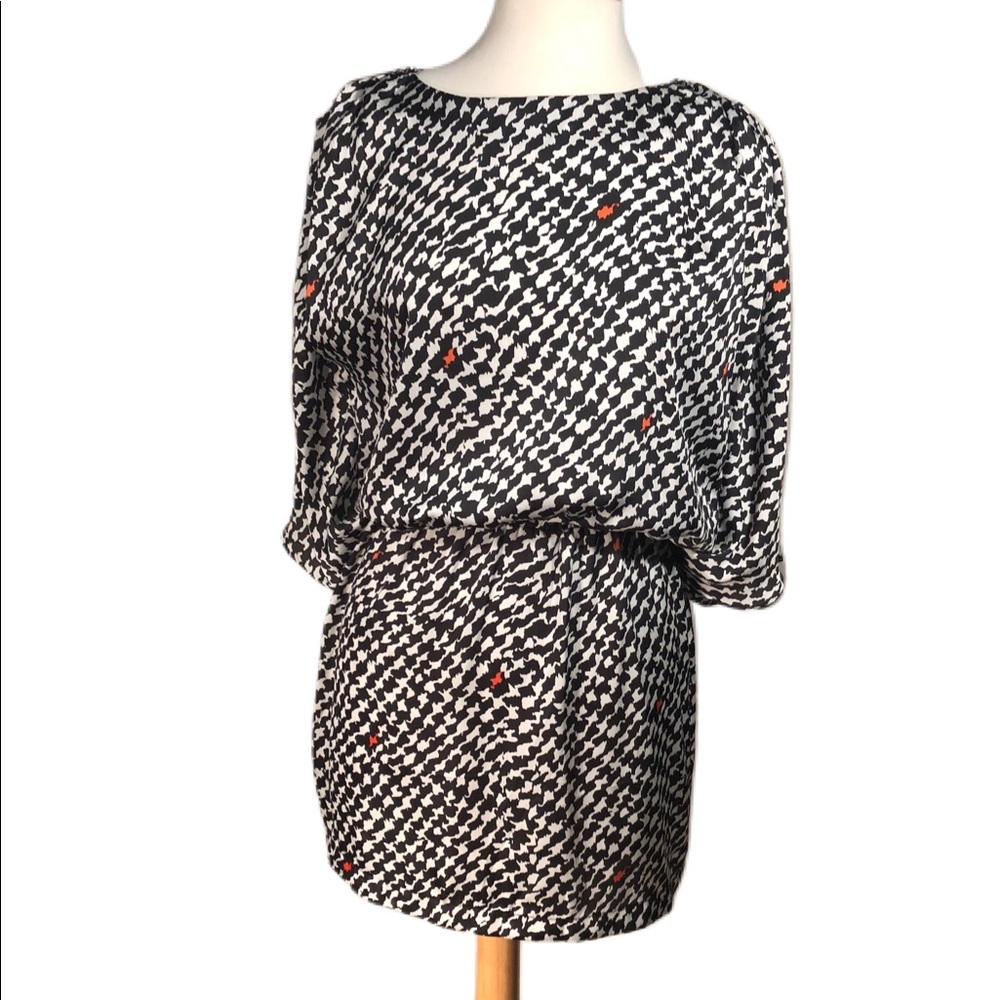 Black and white dress 80’s